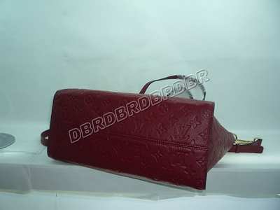 discount louis vuitton handbags monogram empreinte m93410 purplish red wholesale