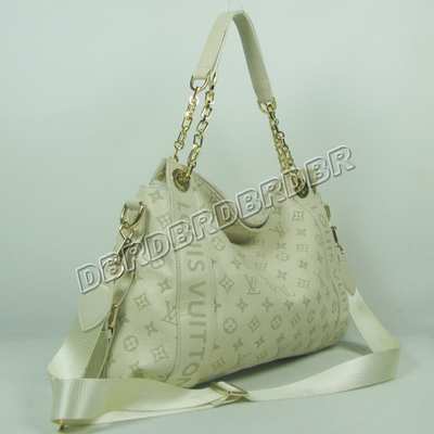 discount louis vuitton handbags leather m95178 beige white wholesale