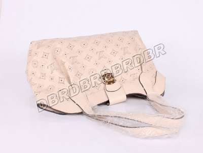 discount louis vuitton handbags monogram mahina m93465 beige white wholesale