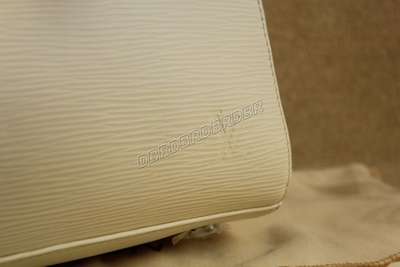 discount louis vuitton handbags epi leather m91619 white wholesale