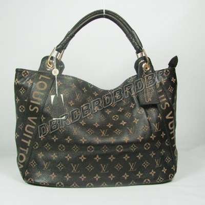 Discount Louis Vuitton Handbags Leather M07838 Coffee MONOGRAM LEATHER Wholesale