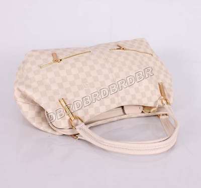 discount louis vuitton handbags leather m92808 beige white wholesale