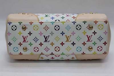 discount louis vuitton handbags monogram multicolore m40201 white wholesale