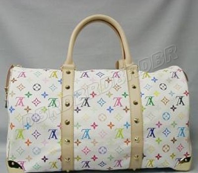 discount louis vuitton handbags monogram multicolore m92641 white wholesale