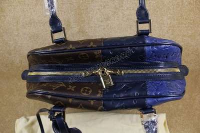 discount louis vuitton handbags monogram canvas m40504 blue wholesale