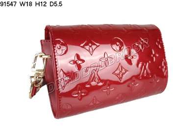 discount louis vuitton handbags monogram vernis 91547 red wholesale