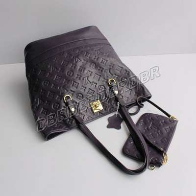 discount louis vuitton handbags monogram empreinte m93827 purple wholesale