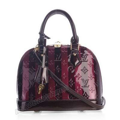 Discount Louis Vuitton Handbags Monogram Vernis M91606 coffee Wholesale