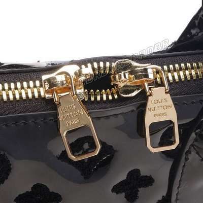 discount louis vuitton handbags monogram vernis m91873 black wholesale