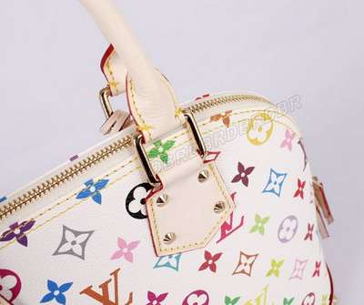 discount louis vuitton handbags monogram multicolore m40441 white multicolor wholesale