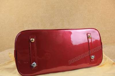 discount louis vuitton handbags monogram vernis m93596 red wholesale